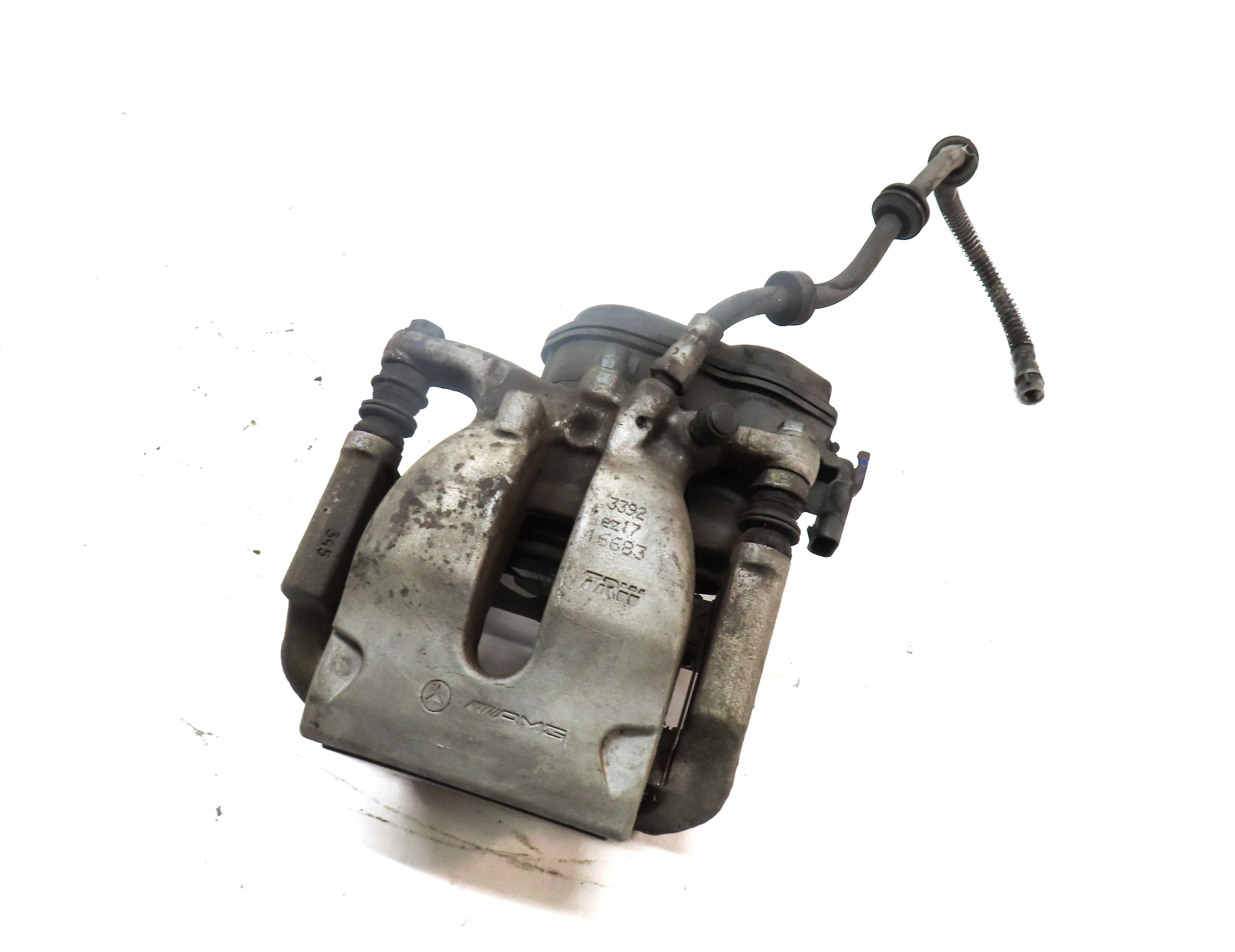 2013-2019 MERCEDES GL GLE GLS ML (W166 X166) LEFT REAR BRAKE CALIPER w/ ACTUATOR — exact item pictured